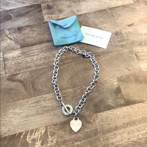 Tiffany & Co sterling silver necklace